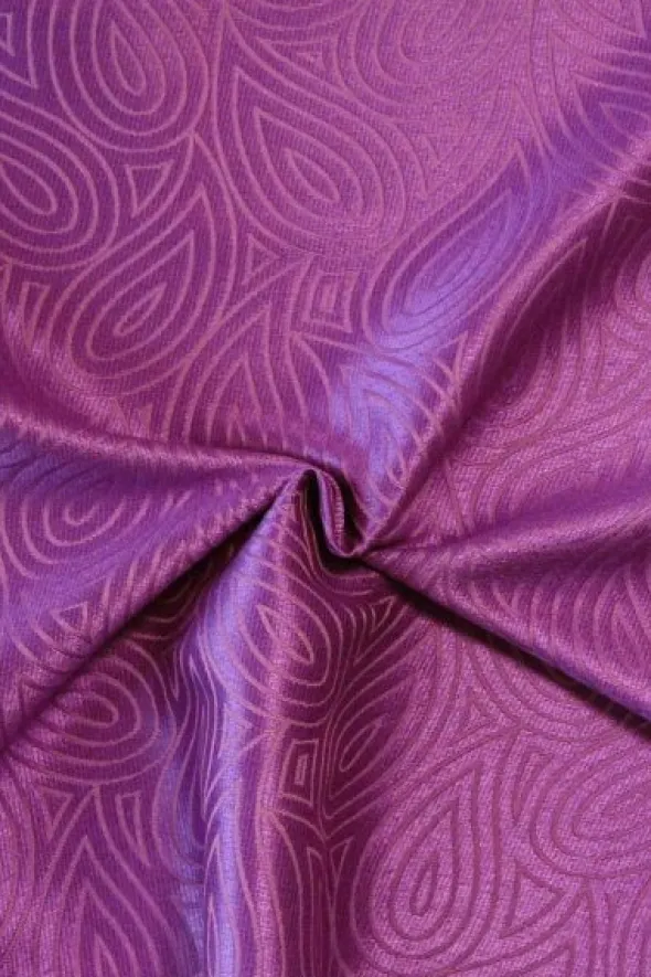 jacquard gobelin - Bright Purple Leaves