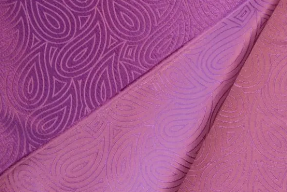 jacquard gobelin - Bright Purple Leaves