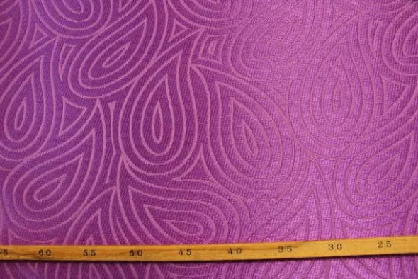 jacquard gobelin - Bright Purple Leaves