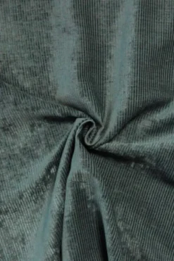 Jacquard Gobelin - Dark Petrol Velvet Stripes
