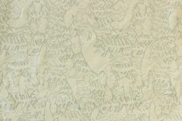 jacquard gobelin - Fantasy Print Creme/Old Green