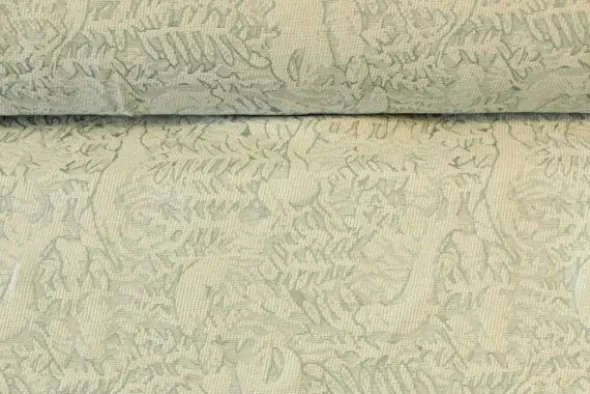 jacquard gobelin - Fantasy Print Creme/Old Green
