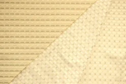 Jacquard Gobelin - Green/Yellow stripes on Creme