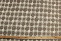 Jacquard Gobelin - Grey and White Dots