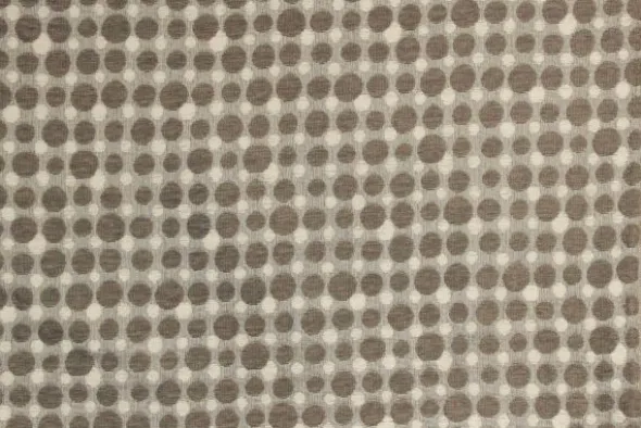 Jacquard Gobelin - Grey and White Dots