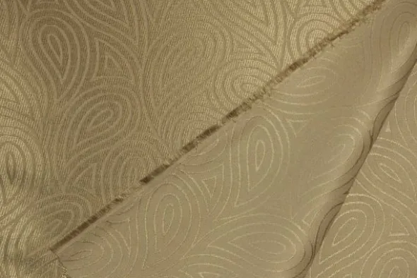 Jacquard Gobelin - Light Olive Green Leaves
