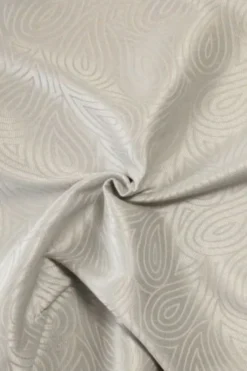 jacquard gobelin - Light Silver Leaves