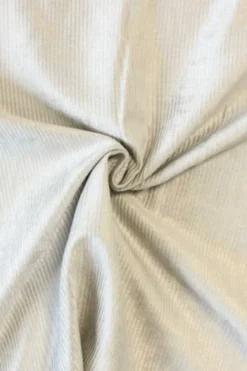 jacquard gobelin - Light Silver Velvet Stripes