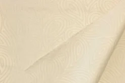 Jacquard Gobelin - Off White Shiny Leaves