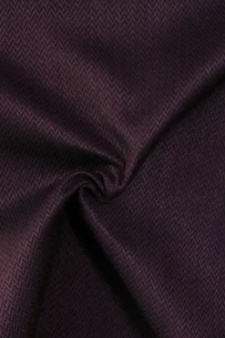 Jacquard Gobelin - Purple/Black Fishbone