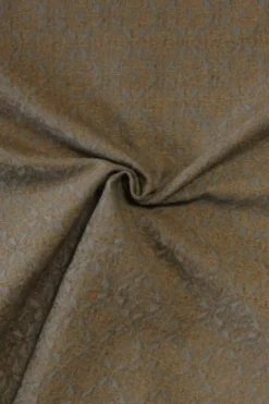 Jacquard Gobelin - Taupe Barok on Steelblue