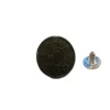 Jeansknoop Star 20mm - Black