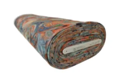 Jogging - Orange/Blue Mistic Paisley and Flowers