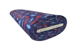 Jogging - Red/Blue Seafood on Dark Blue