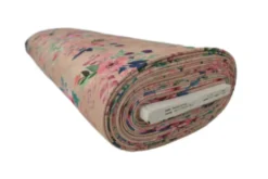 Jogging - Tropical Pink Flowers on Beige