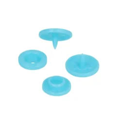 Kam Snaps Mat - Aqua 25 stuks
