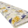 Katoen - Baby Safari Animals White/Blue