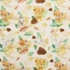Katoen - Baby Safari Animals White/Green