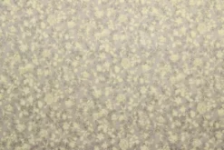 Katoen - Beige Flower Branches on Taupe