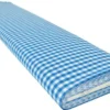 Katoen - Boerenruit - Groot 6.5mm - Blauw
