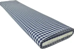 Katoen - Boerenruit Groot 6.5mm - Navy