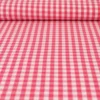 Katoen - Boerenruit Groot 6.5mm - Zacht Rood