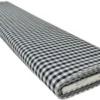 Katoen - Boerenruit Groot 6.5mm - Zwart