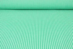 Katoen - Boerenruit Klein 2.5mm - Grasgroen