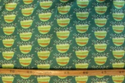 Katoen Canvas - Green Food Bowl