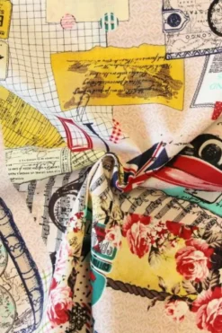 Katoen Canvas - Vintage Vibes