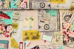 Katoen Canvas - Vintage Vibes