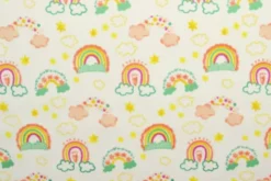 Katoen - Colorful Rainbows and Stars