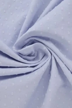 Katoen Dobby - Lavendel Blauw - 21