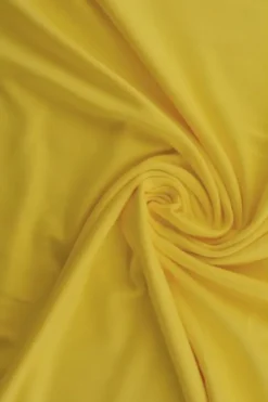 Katoenen Tricot geel - 07