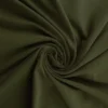 Katoenen Tricot legergroen - 33