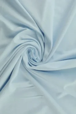 Katoenen Tricot licht blauw - 05