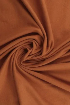 Katoenen Tricot Roest - 42
