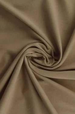 Katoenen Tricot taupe - 69