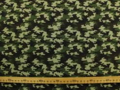 Katoen -Little Soldier Green/Brown