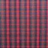 Katoen - Rood/Blauwe Ruit met zilver lurex