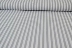 Katoen - Strepen Groot 6.5mm - Grijs