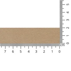 Keperband 20 mm - Taupe