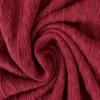 Knitted Cable Jersey - Bordeaux - 77
