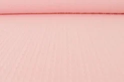Knitted Cable Jersey - Light Pink