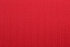 Knitted Cable Jersey - Red