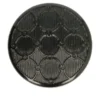 Knoop - Bol op Steel Black - 25mm