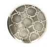 Knoop - Bol op Steel Old Silver - 25 mm