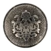 Knoop - brocante old silver - 25mm