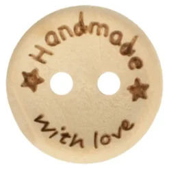 Knoop Hout 20mm - Handmade With Love