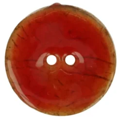 Knoop Kokos Nature Soft Red - 27,5mm